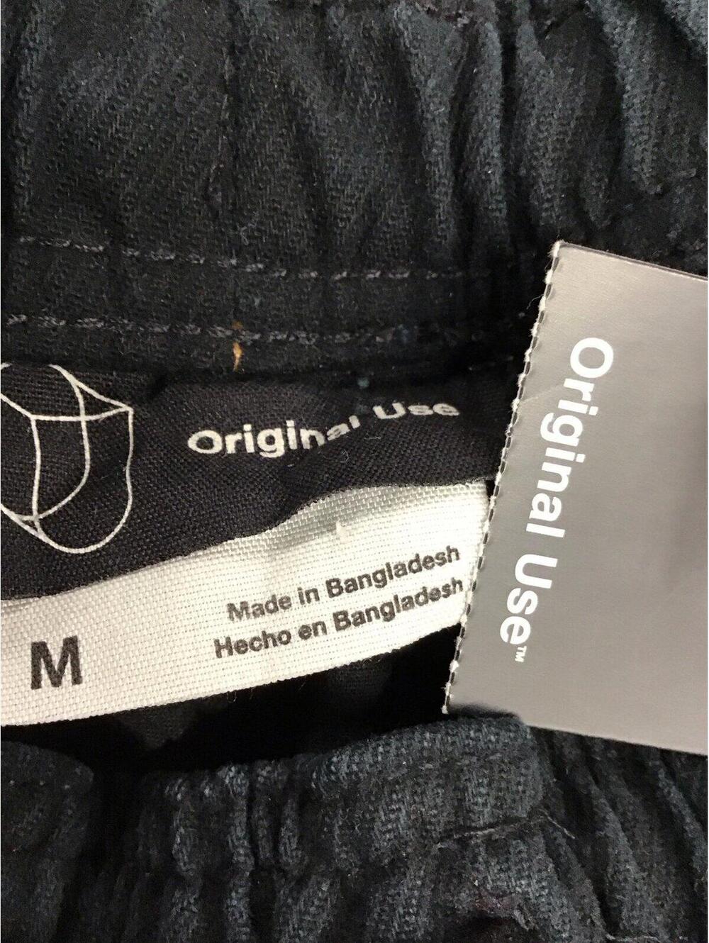 Original use womens wide leg baggy utility pants medium black new target - Picture 4 of 4